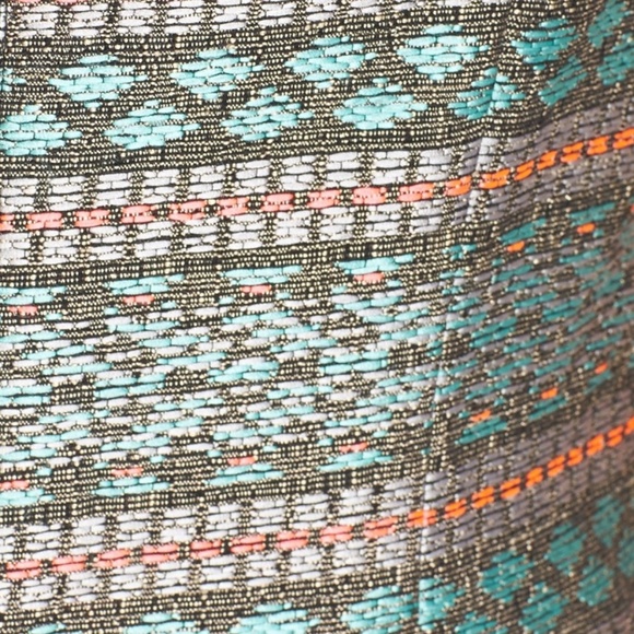 NWT ADRIANNA PAPELL Beaded Jacquard Shift Dress - Picture 4 of 8